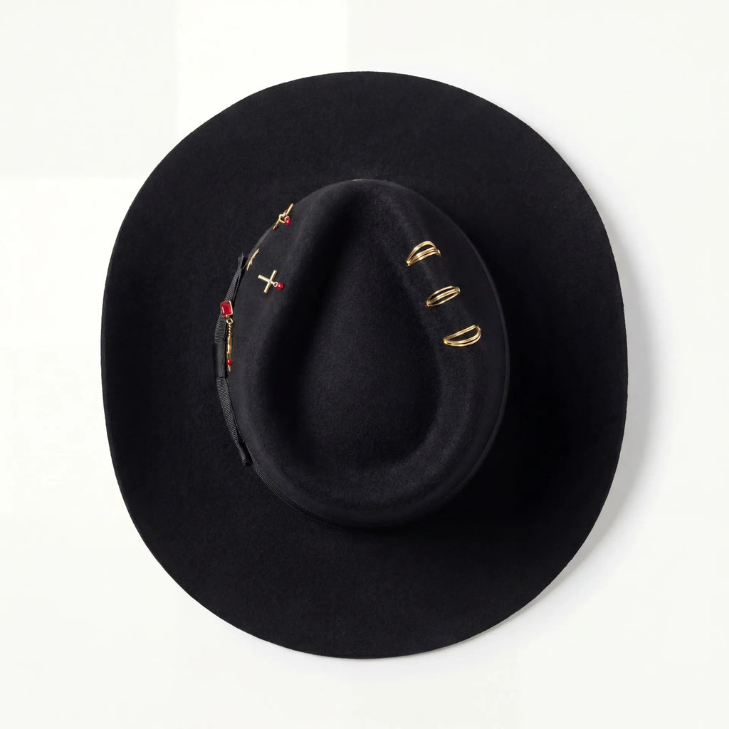 High-Key Buckaroo Hat Photoshoot