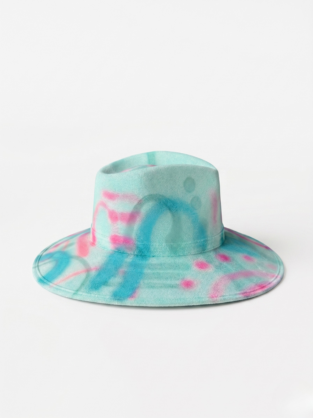 Art Basel - Hand-painted luxury fedora