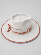 No Risk, No Story Hand-Painted Luxury Fedora