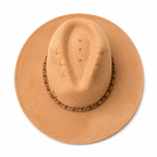 Bespoke artisan western hat – Alpine Après Bohemian Atelier Collection
