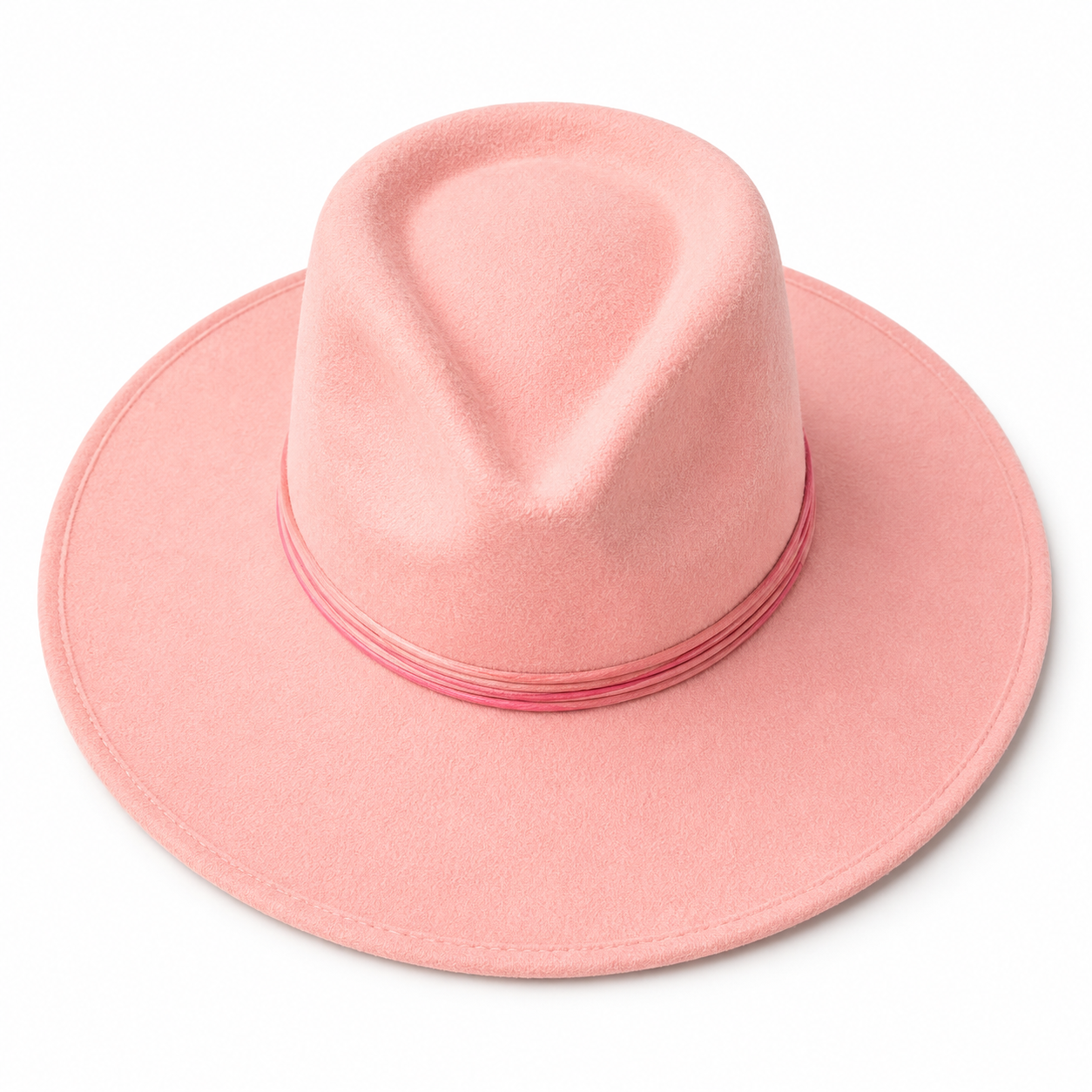 Hand-painted luxury fedora – Palm Kiss
