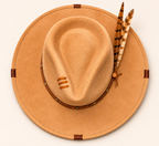 Message in a Bottle Light Brown – Bespoke luxury fedora