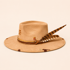Message in a Bottle Light Brown – Bespoke luxury fedora