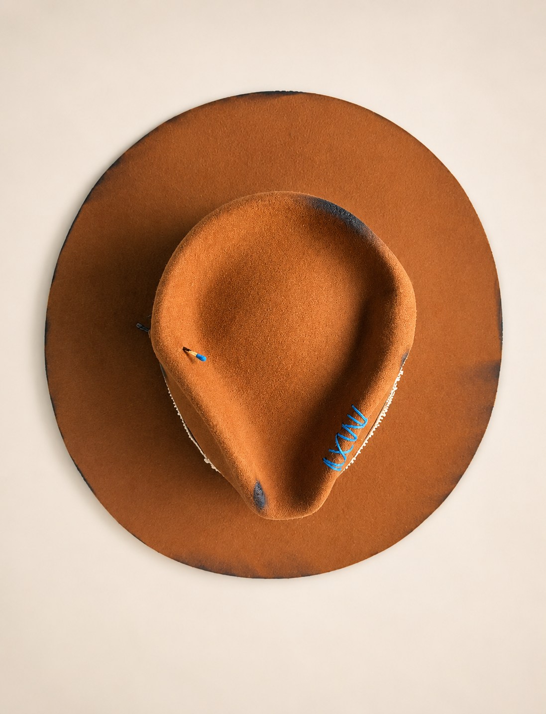 Burn This Way – Bespoke luxury fedora