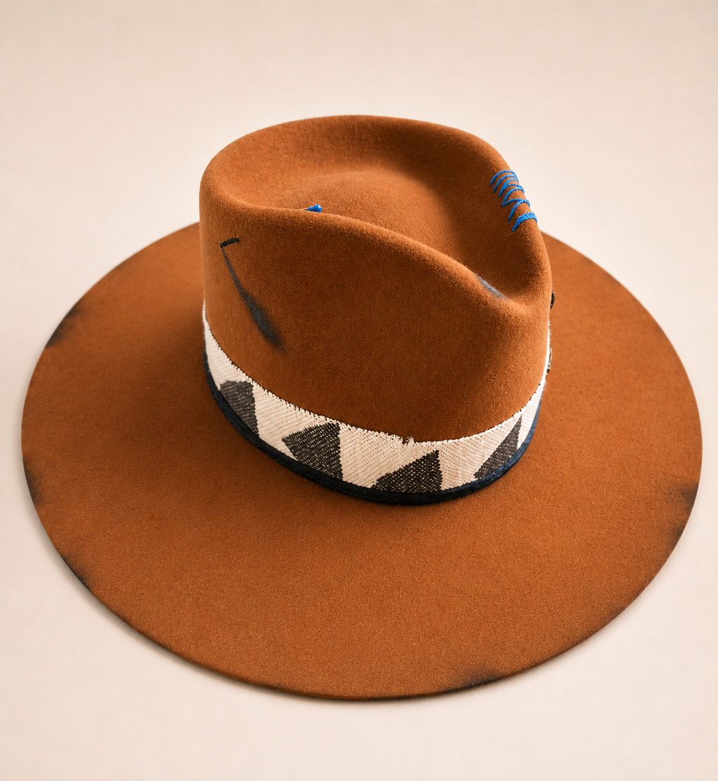 Burn This Way – Bespoke luxury fedora