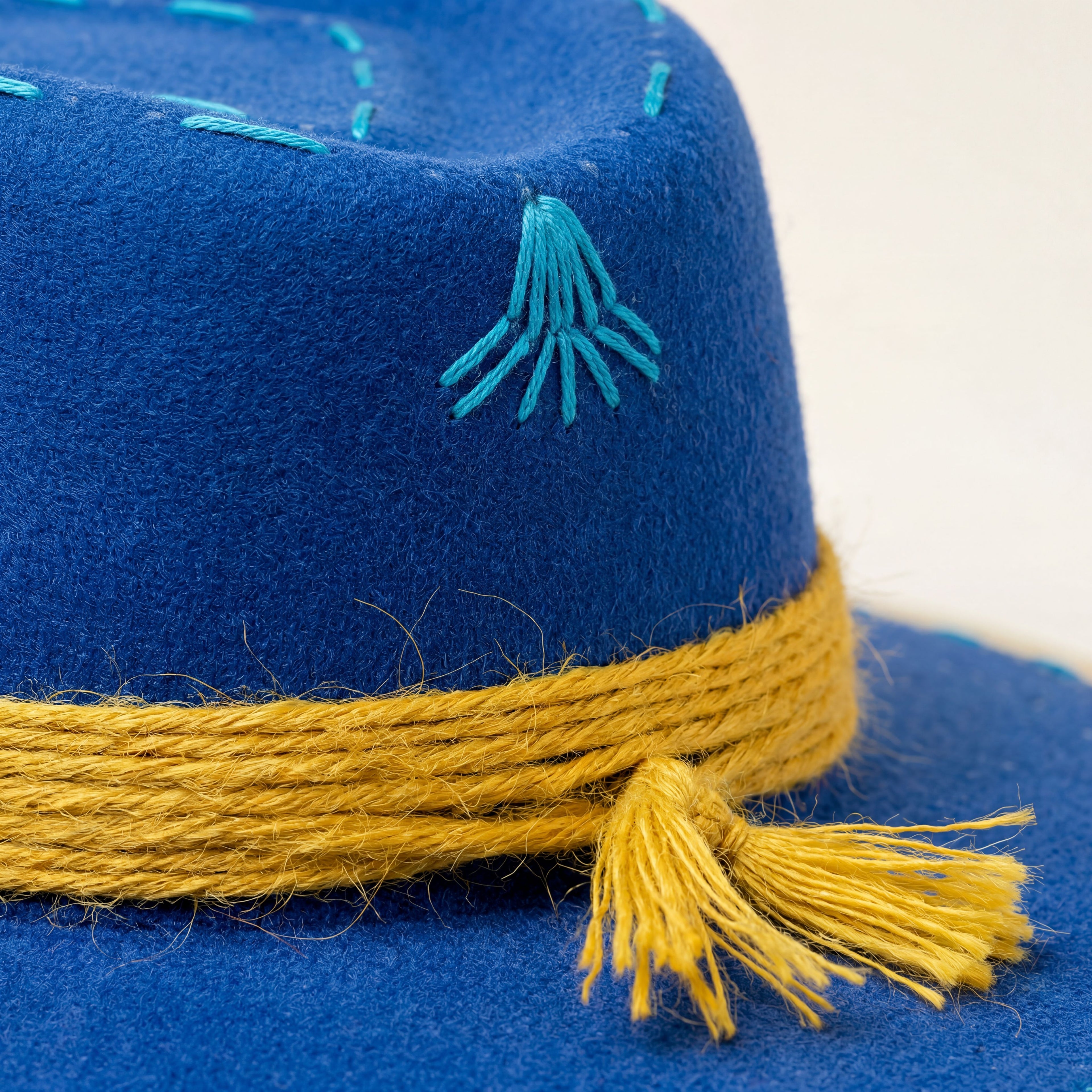 Bespoke artisan western hat – Crown of Light