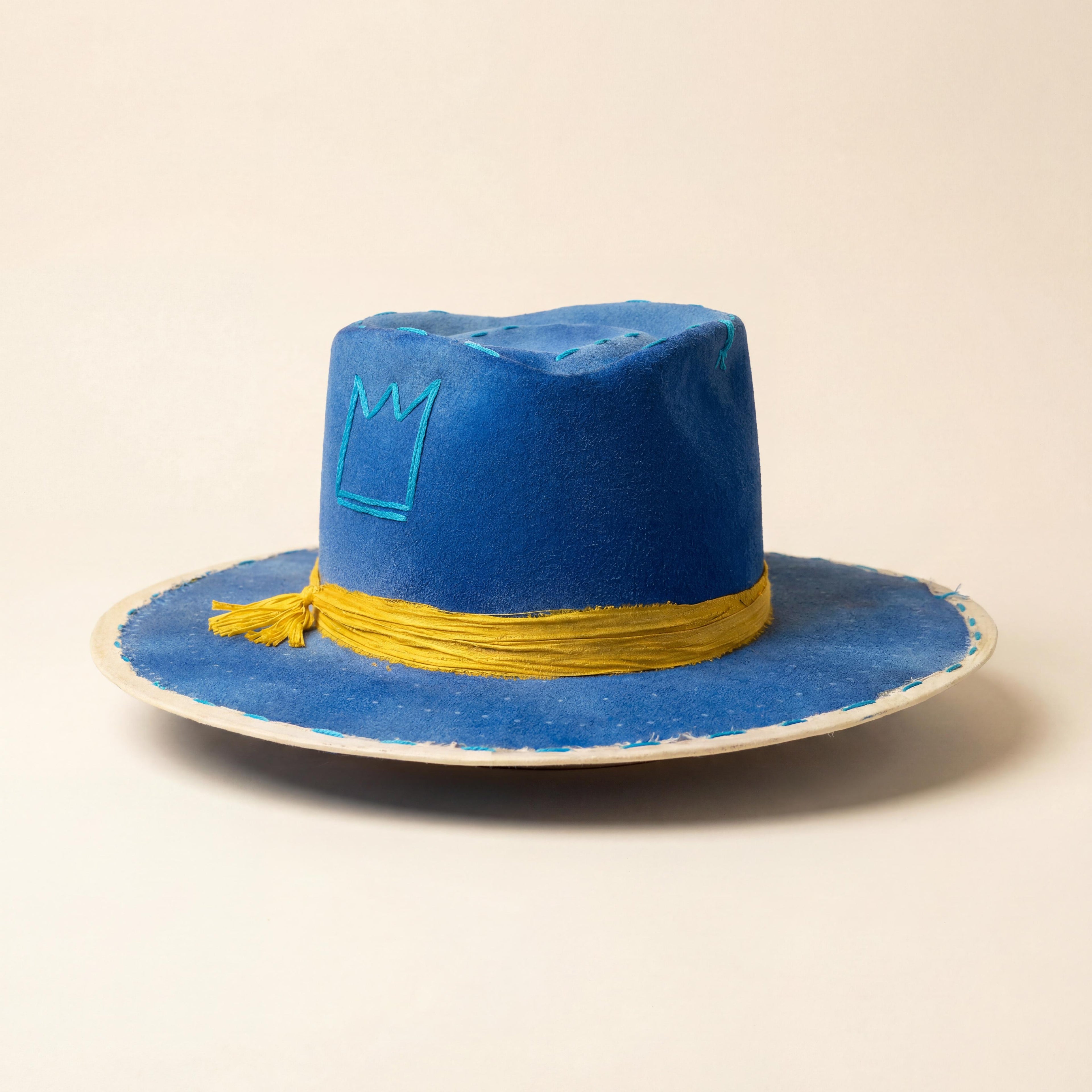 Bespoke artisan western hat – Crown of Light