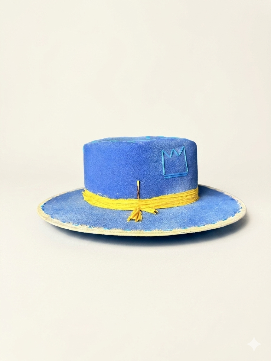 Bespoke artisan western hat – Crown of Light