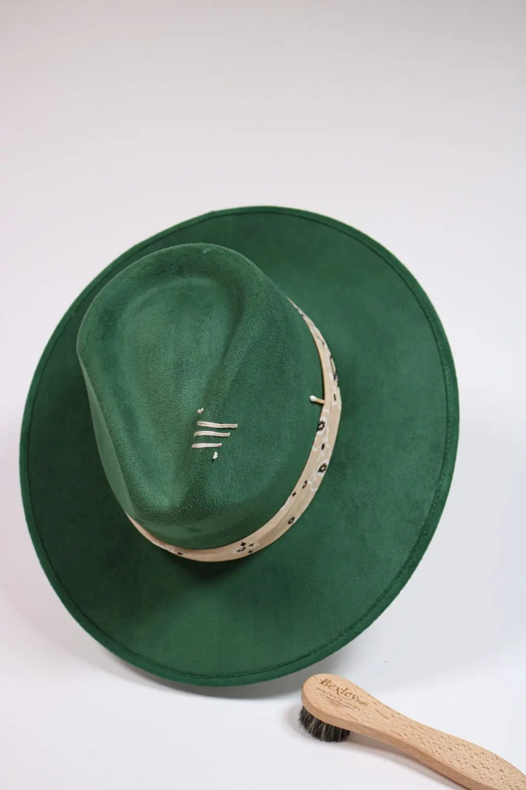 one of a kind green Bohemian Atelier Collection