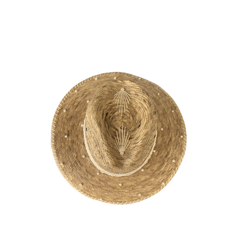 Luxury Pearl Straw Hat – The Seraphina