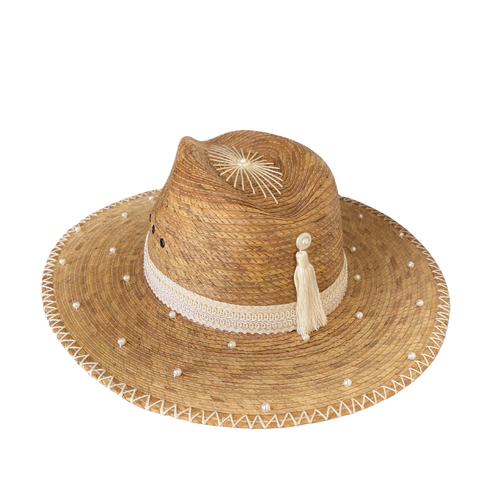 Luxury Pearl Straw Hat – Pearl Weaver