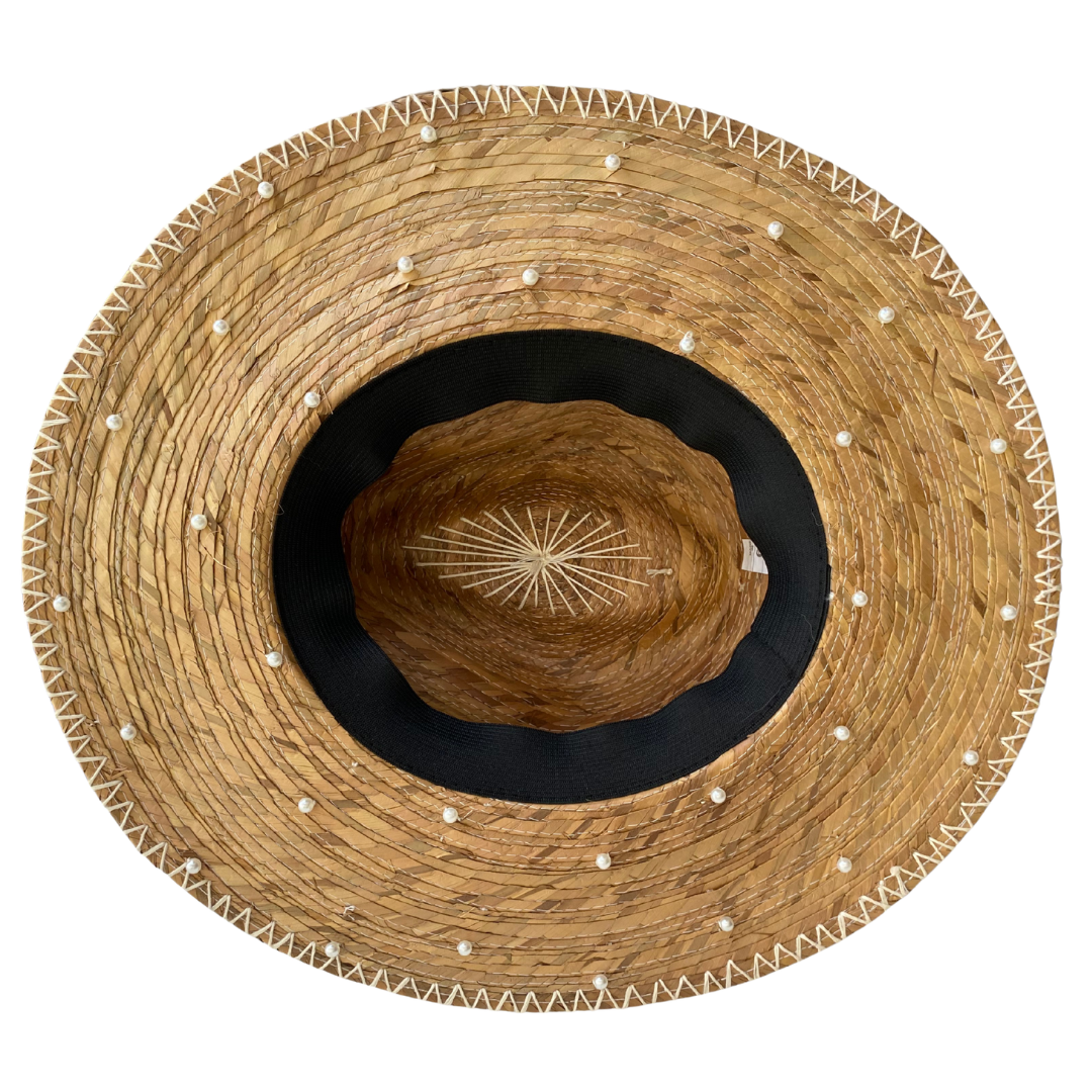Luxury Pearl Straw Hat – Pearl Weaver